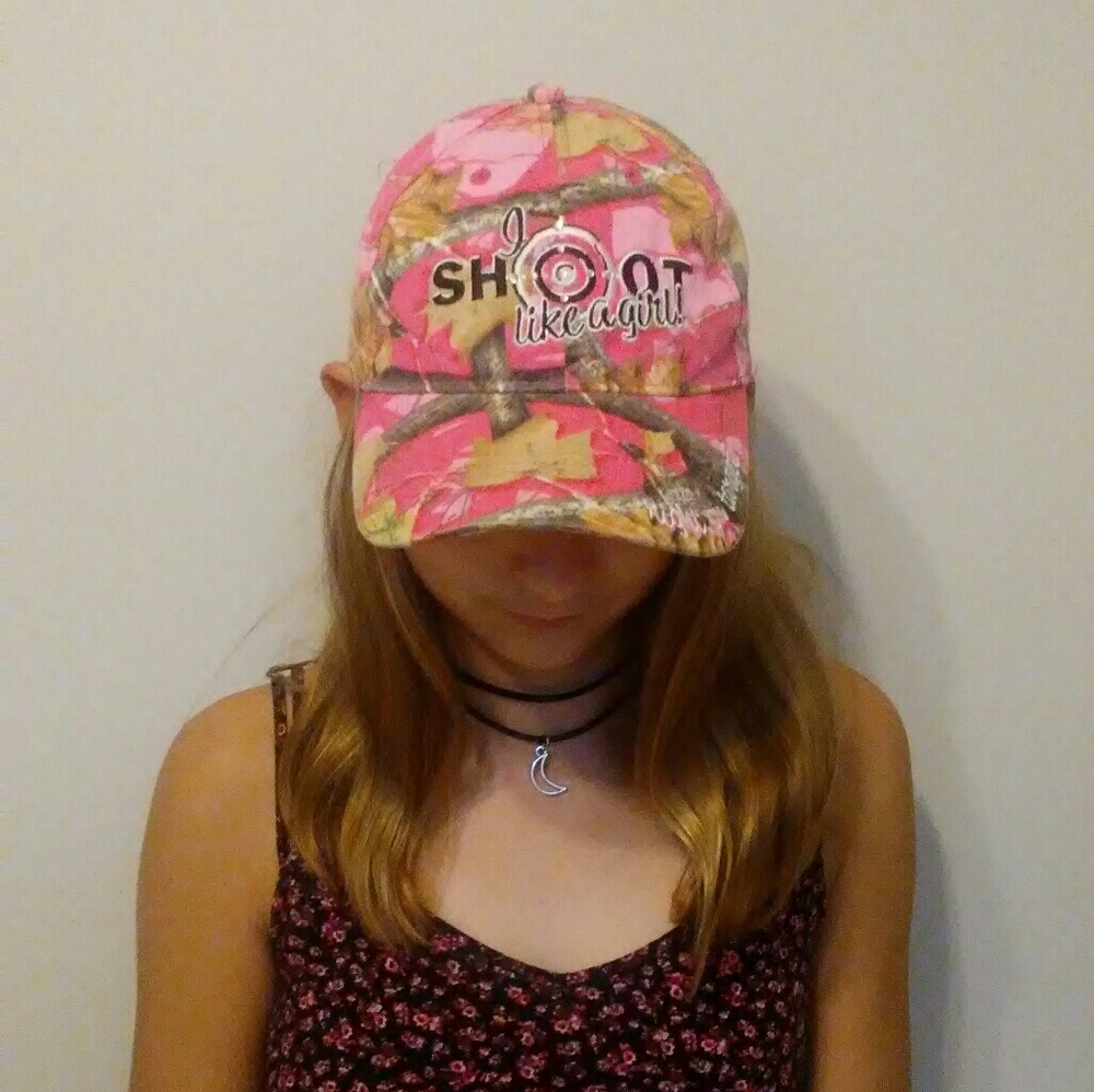 "I Shoot Like a Girl" Cap